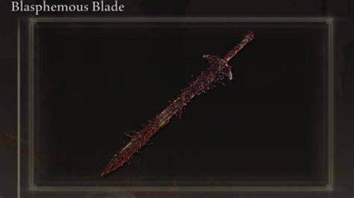 Elden Ring: How to Get the Blasphemous Blade
