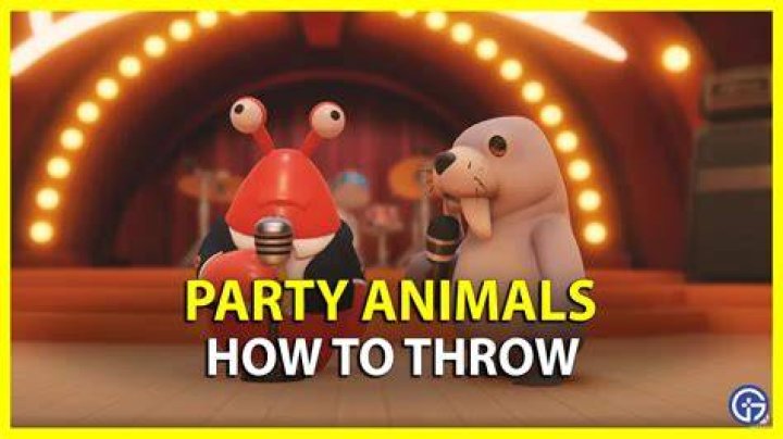 How To Throw in Party Animals