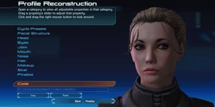 Mass Effect Legendary Edition: How to Use Face Codes