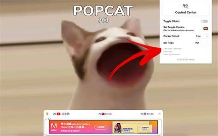 PopCat viral clicker game