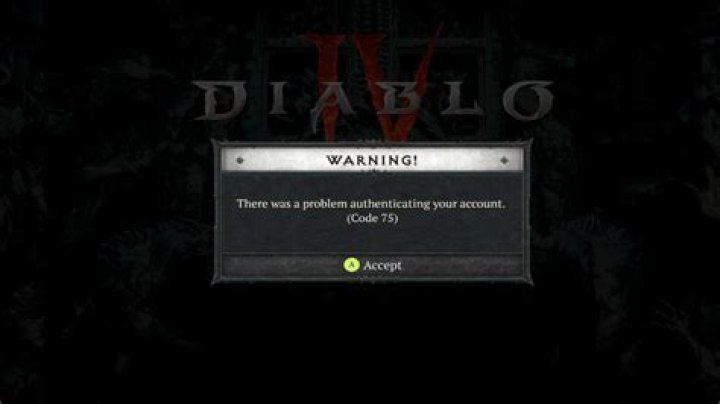 Problem Authenticating Your Account Error